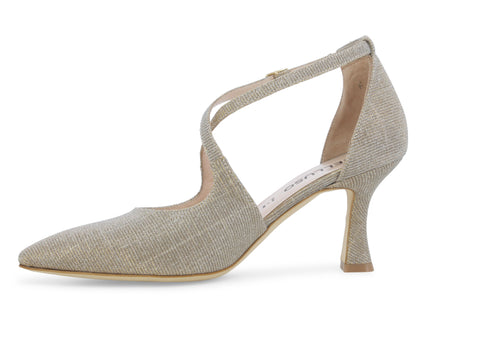 Melluso female Décolleté Tessuto E1631ZV-247203 Oro